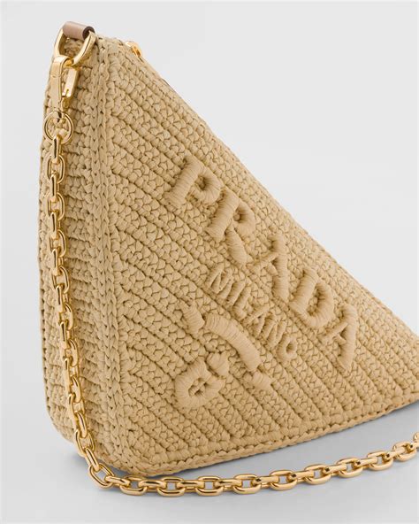 sac prada en raphia|Mini sac en raphia et cuir Naturel .